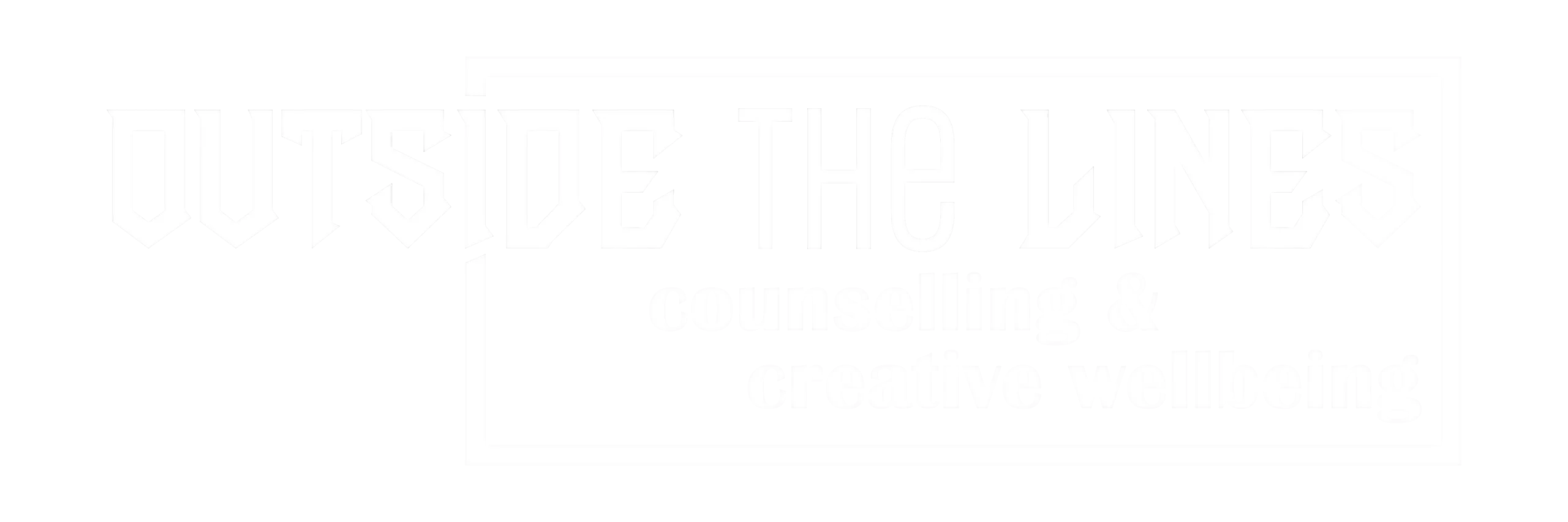 Outside The Lines Logo in white